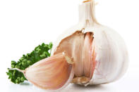 <p><b>10. Garlic </b> </p> <p> Do not judge the mean little clove by its stench. Garlic contains a surprisingly high amount of allicin, which helps to regulate the flow of blood to the sexual organs. A daily dose of garlic will help boost the libido and prevent sexual fatigue. </p>