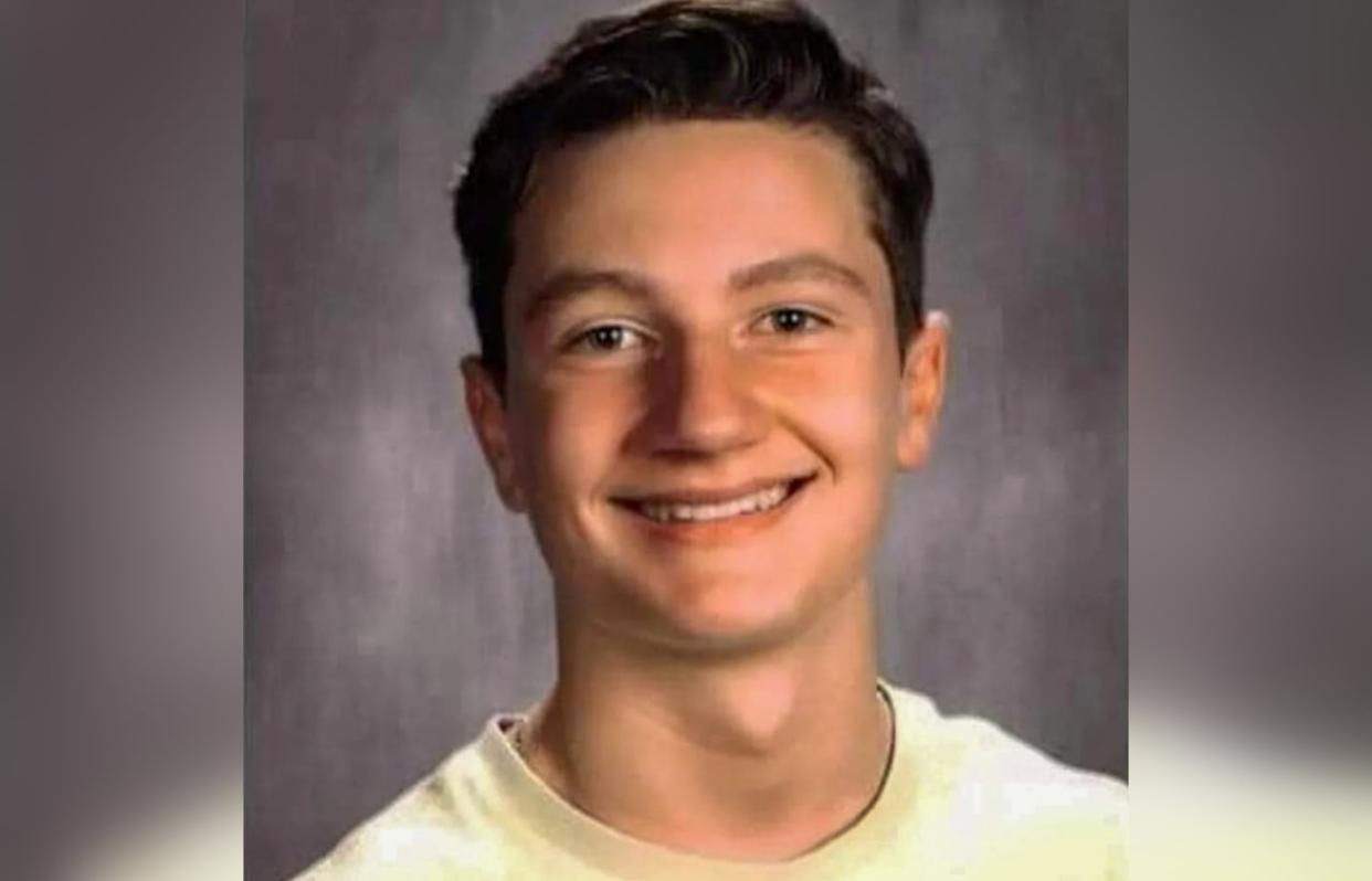 Carson Hoyt was 15 when he died by suicide in 2021. His parents would like to see him remembered in what would have been his graduation yearbook. (Submitted by Amy Hoyt - image credit)
