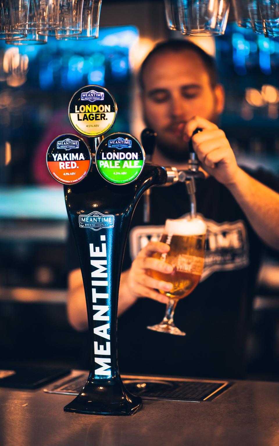 Meantime beer - Credit: Mike Buck