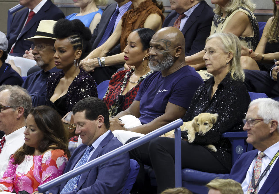 Celebrities Attend The 2022 US Open Tennis Championships (Jean Catuffe / GC Images)