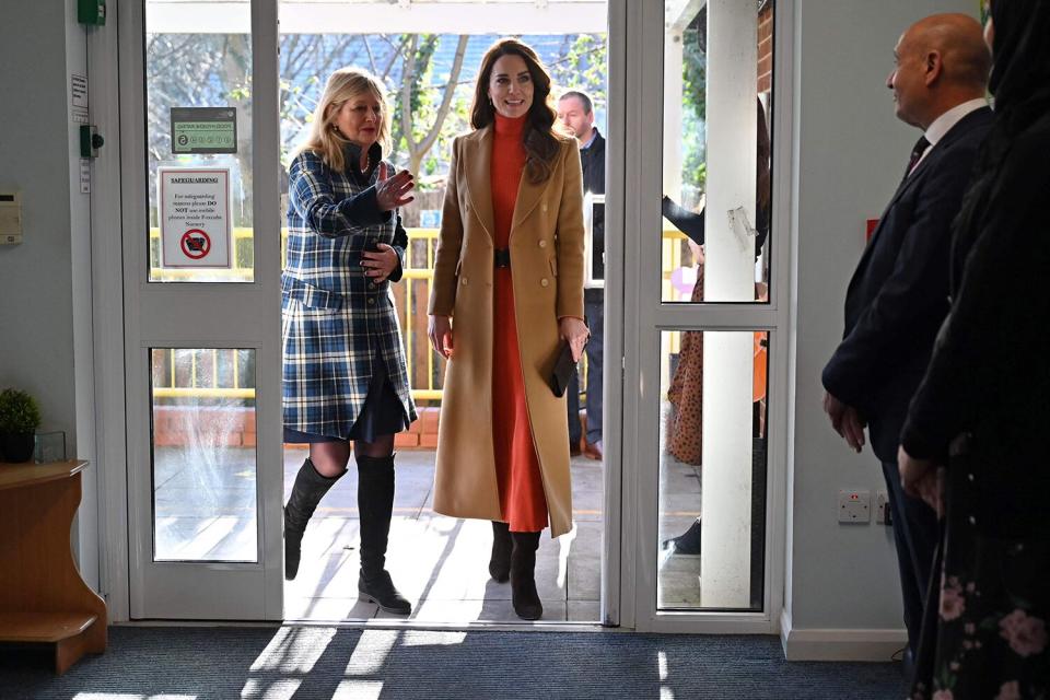 Catherine, Princess of Wales visits Foxcubs Nursery in Luton