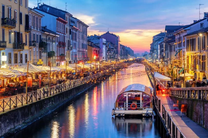 Naviglio Grande canal in Milan -Credit:Getty Images/iStockphoto