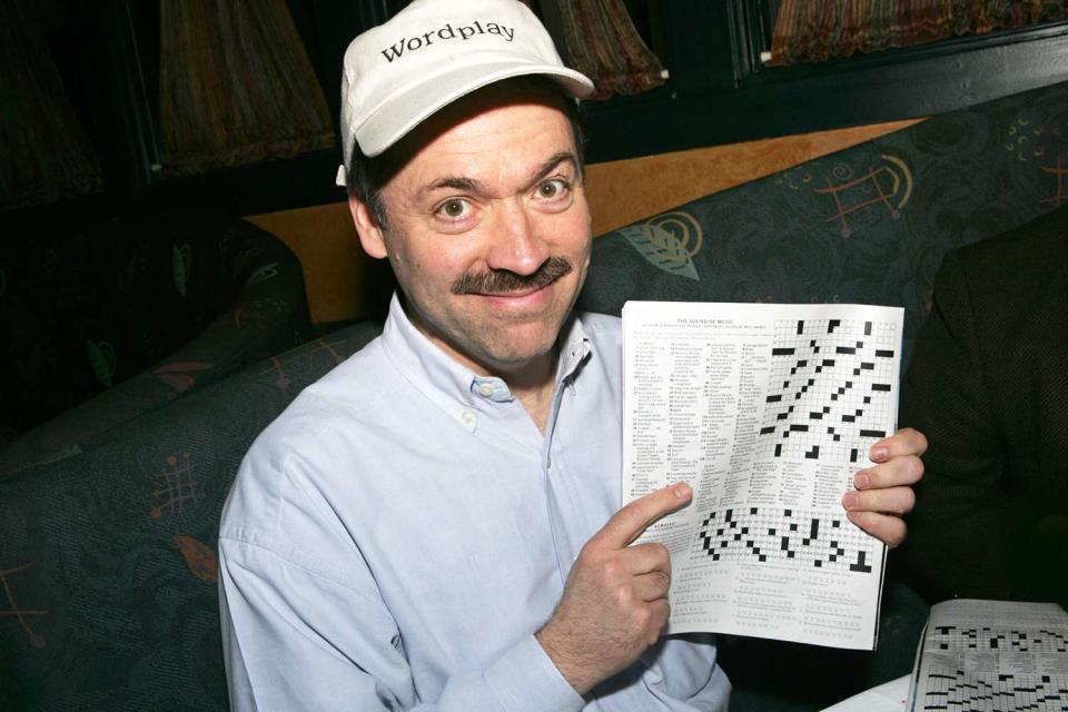 <p>Randall Michelson/WireImage</p> Will Shortz, crossword editor for 