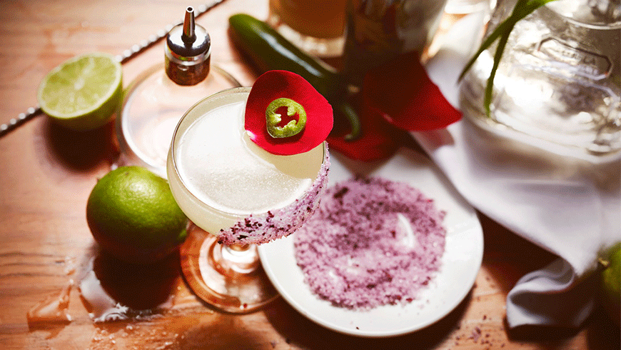 Spicy “Rosa Picante” Margarita won Patrón Tequila’s 2016 ‘Margarita of the Year.’ Photo: Supplied