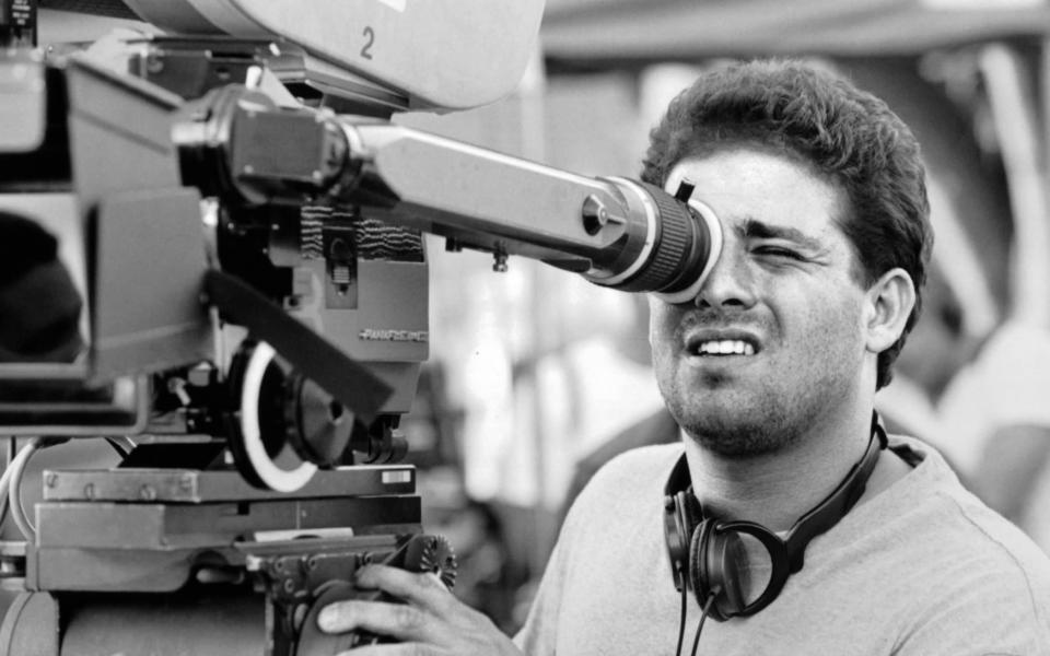 Brett Ratner on the set of Money Talks in 1997 - Getty