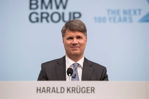 BMW boss Harald Krüger  - Credit: BMW