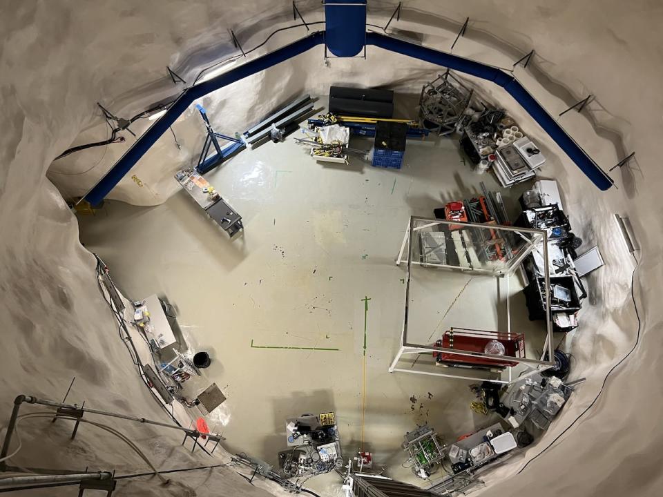 The underground SNOLAB laboratory in Greater Sudbury has a number of research experiments related to astroparticle physics and health care.