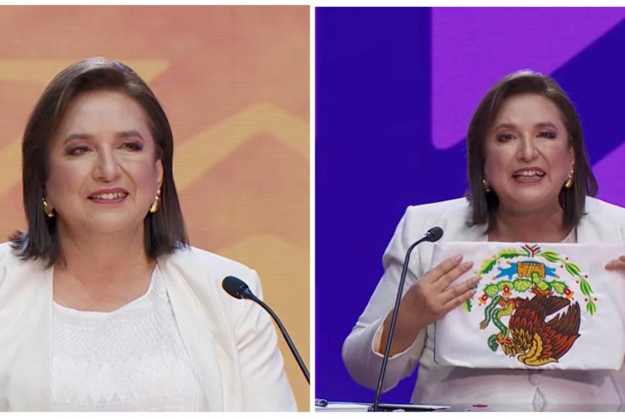 Víctimas del Rébsamen, la Línea 12, y madres buscadoras, acompañan a Xóchitl Gálvez al debate presidencial