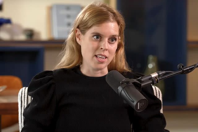 <p>Made By Dyslexia/YouTube</p> Princess Beatrice on the Lessons in Dyslexic Thinking podcast