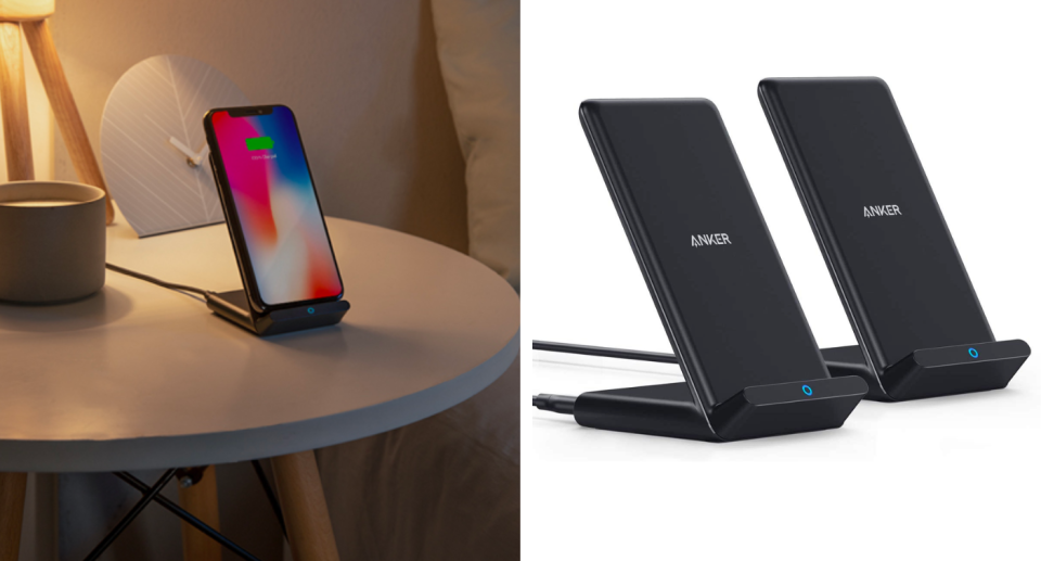 Save 24% on the Anker Wireless Charger, 2 Pack. Images via Amazon.