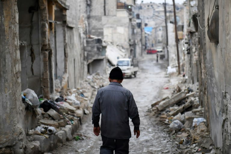 Since the Assad regime retook Aleppo, mountains of rubble that once blocked its the city's thoroughfares have been cleared and some streets newly paved