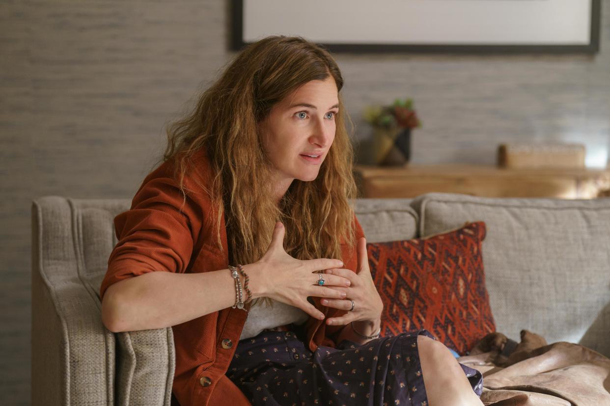 Clare (Kathryn Hahn) in Tiny Beautiful Things (Disney+)