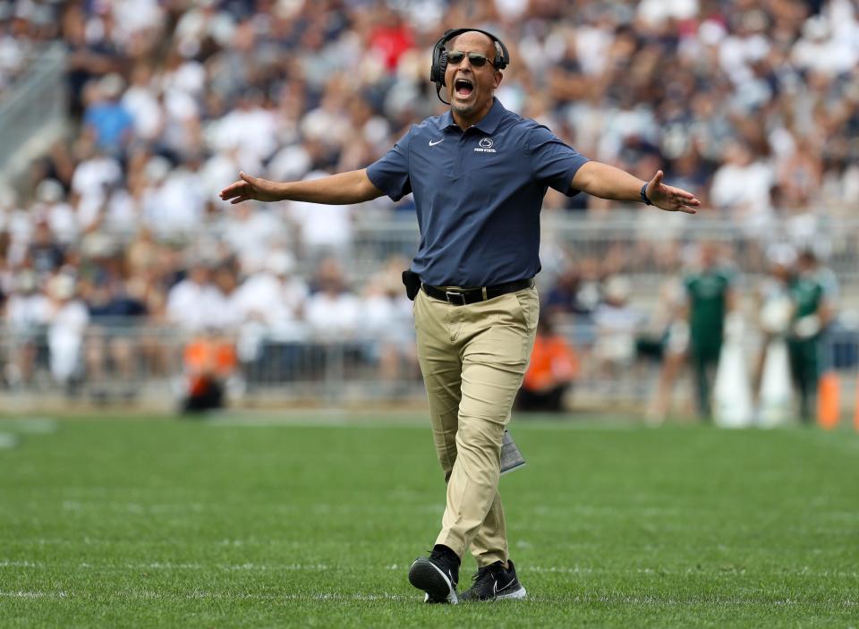 Will James Franklin and Penn State beat Auburn in their college football game on Saturday?