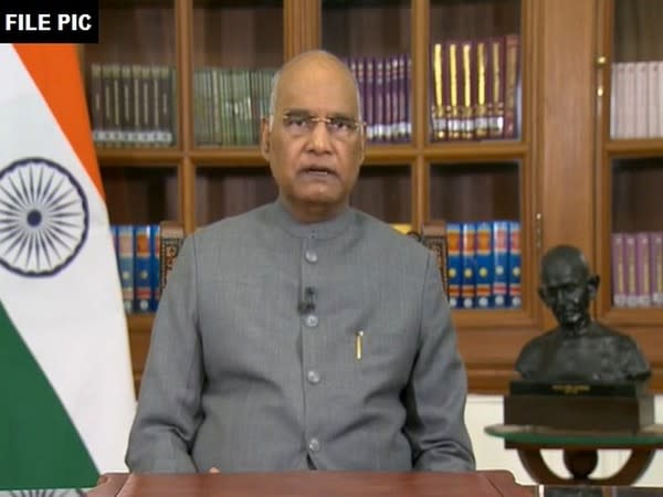 President Ram Nath Kovind. [File Photo/ANI]