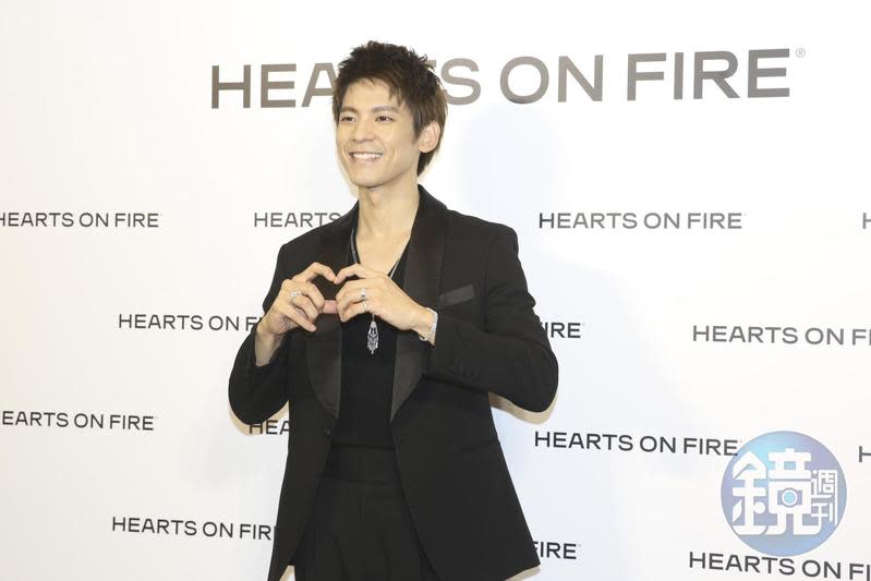 林柏宏今日擔任Hearts on Fire品牌1日男友，揭露貼心甜寵舉動。