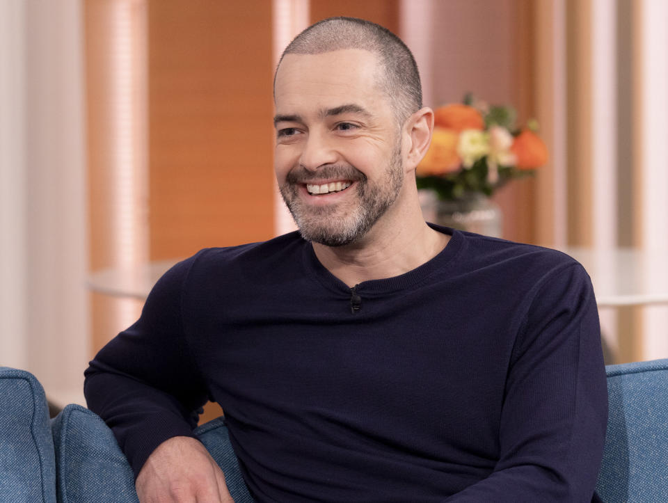 Lee Mead appeared on This Morning to talk about his hair transplant. (ITV/Shutterstock)