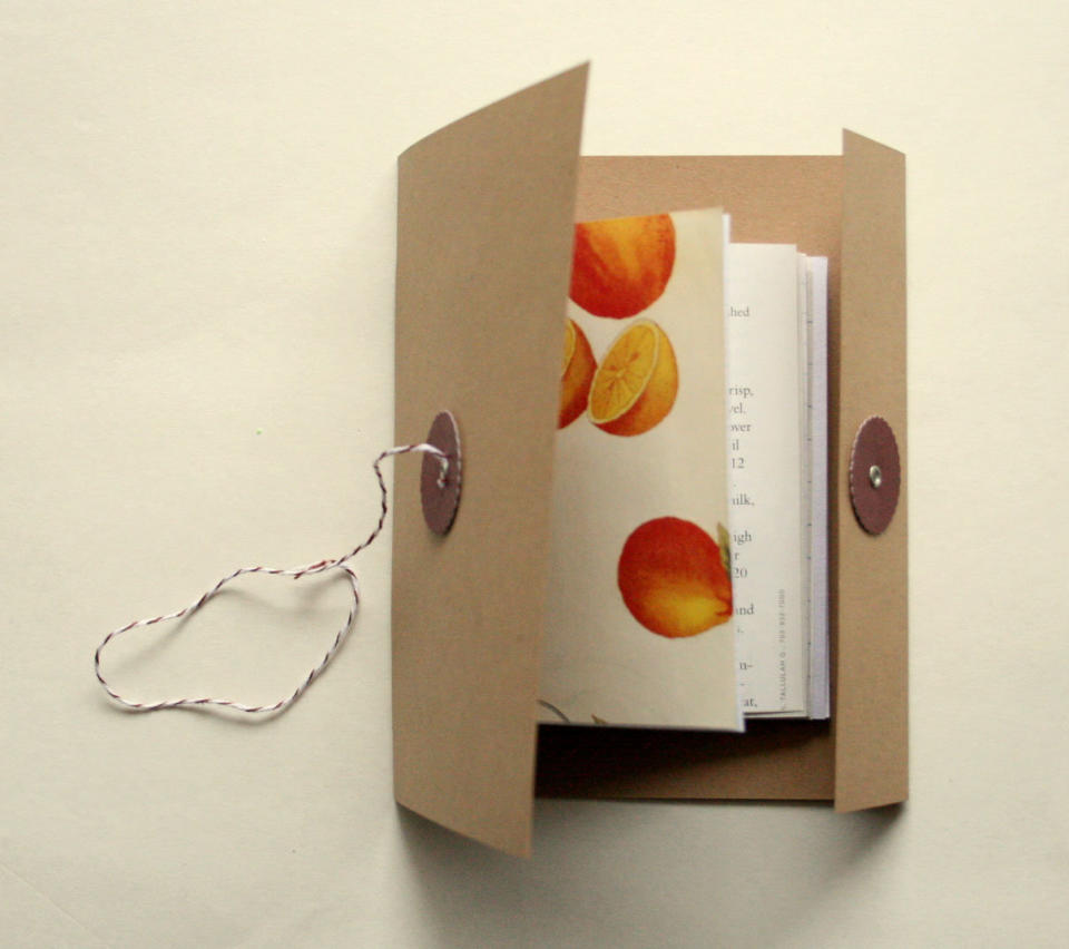 This clever button & string journal is a craft activity that you can using raw materials.  Head over to <a href="http://thecreativeplace.blogspot.com/2010/02/ive-been-trying-to-decide-on-what-to.html" target="_blank">The Creative Place</a> for the full tutorial.