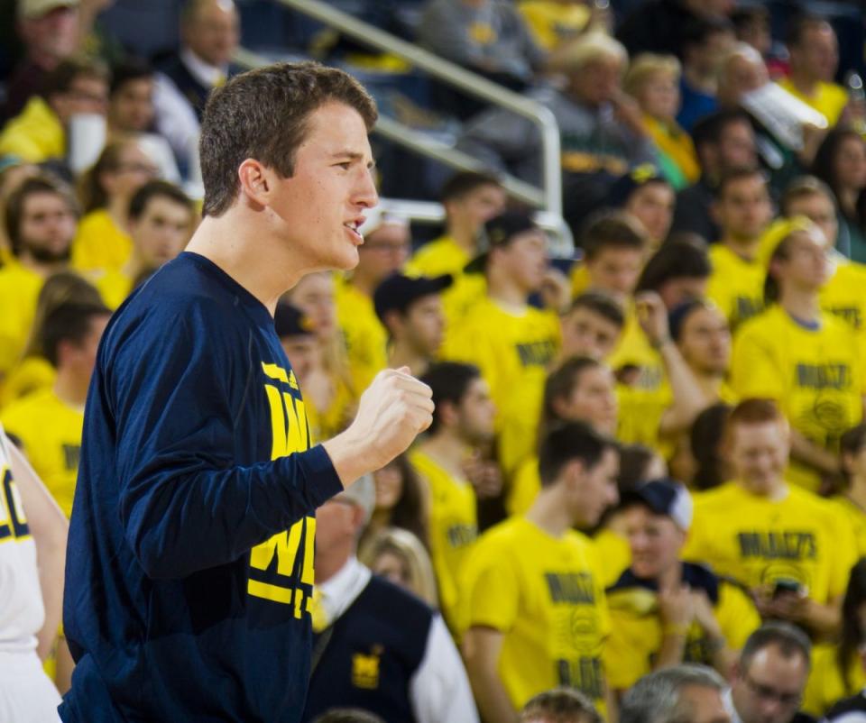 Michigan's Andrew Dakich (AP)