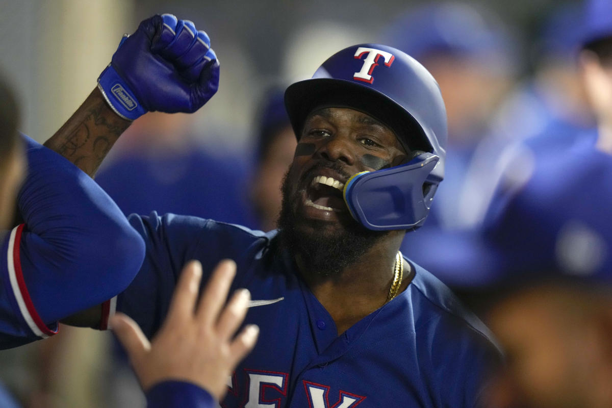 García, Dunning push Rangers to the brink of a playoff berth in a 5-0 win  over the Angels, Sports