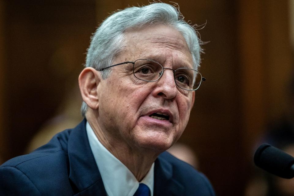 Attorney General Merrick Garland testifies before the House Judiciary Committee during a hearing entitled “Oversight of the U.S. Department of Justice”, in Washington, D.C., on June 4, 2024.