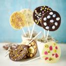 <p>Pick your chocolate, flavouring and topping and let your imagination run wild.</p><p><strong>Recipe: <a href="https://www.goodhousekeeping.com/uk/easter/easter-deserts/a536899/mix-and-match-chocolate-lollipops/" rel="nofollow noopener" target="_blank" data-ylk="slk:Mix and match chocolate lollipops;elm:context_link;itc:0" class="link ">Mix and match chocolate lollipops</a></strong></p>