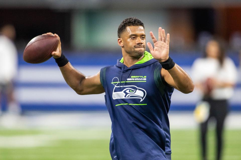 Russell Wilson is back for the Seahawks after missing playing time for the first time in his 10-year NFL career due to an injury.