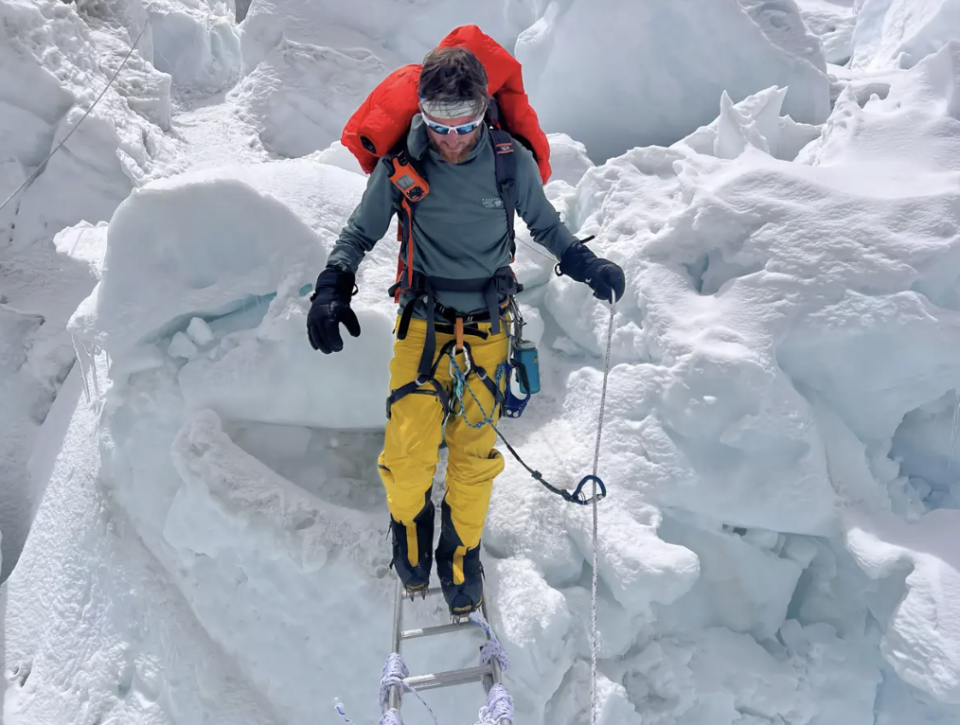 Der Khumbu-Eisbruch gilt als der tückischste Abschnitt auf dem Südsattel- - Copyright: Jake Meyer