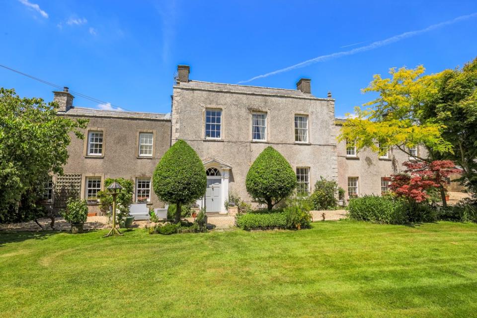 The property boasts a south facing, private garden