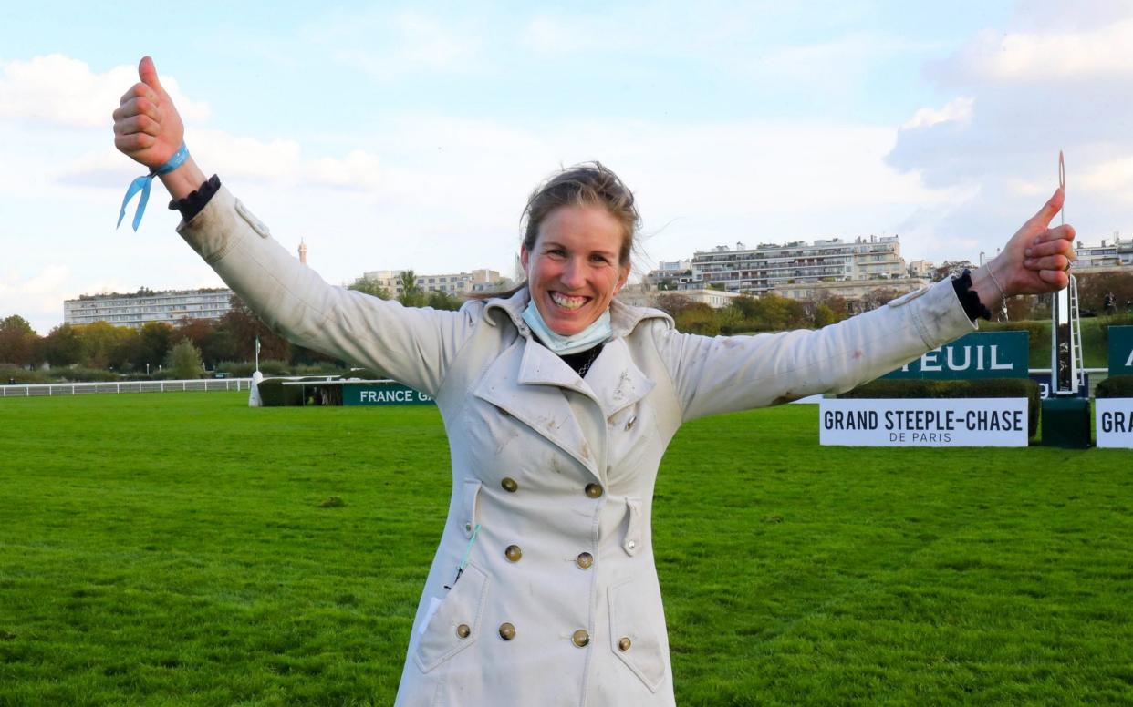 Louisa CARBERRY during the Grand Steeple-Chase de Paris -  Icon Sport