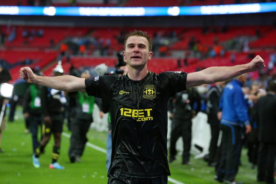 Callum McManaman was 22 when he was player of the match in the 2013 FA Cup final: ‘I felt unstoppable’  (Getty)