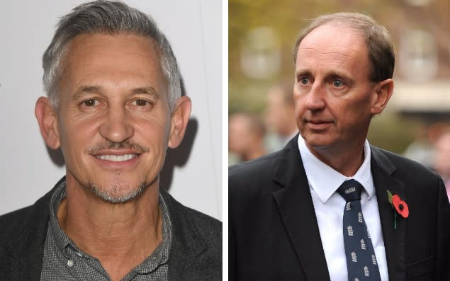 Gary Lineker has been accused of breaking BBC editorial guidelines by Jonathan Agnew - Getty Images/PA