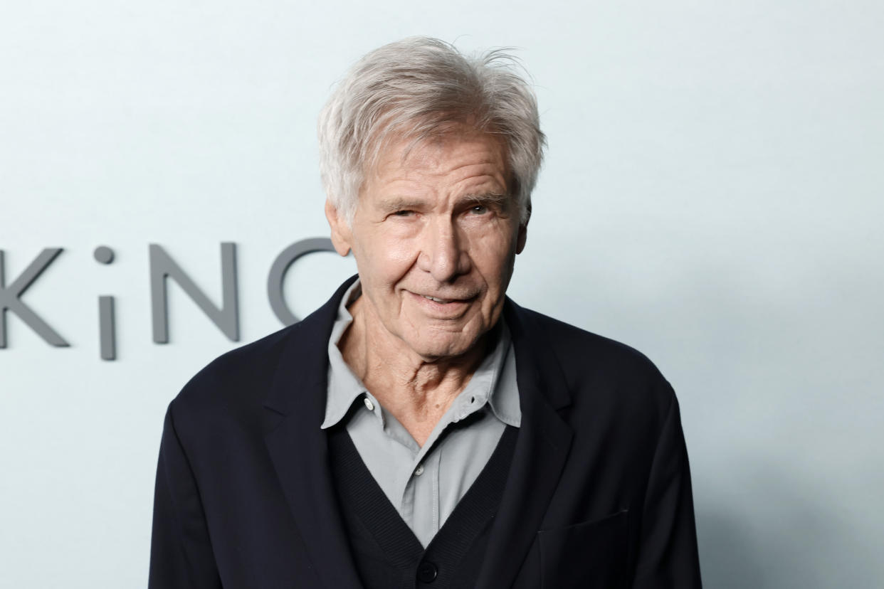 LOS ANGELES, CALIFORNIA - JANUARY 26: Harrison Ford attends the premiere of Apple TV+'s 