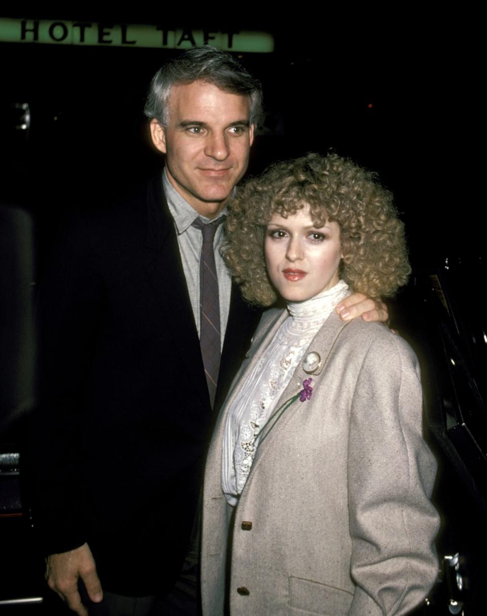 TBT: Steve Martin and Bernadette Peters