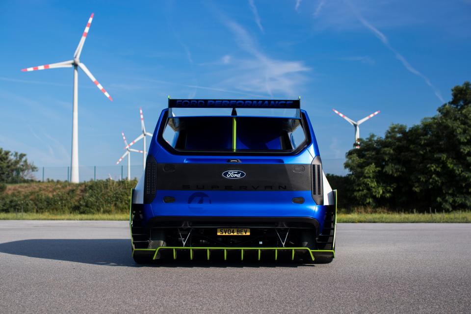 The Ford Pro Electric SuperVan.