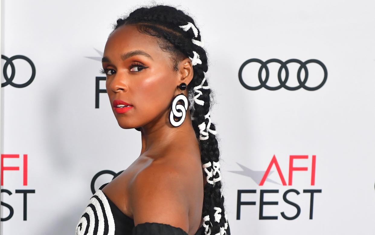 US Actress/singer Janelle Monae arrives for the AFI Opening Night Gala premiere of "Queen & Slim" at the TCL Chinese Theatre on November 14, 2019 in Hollywood. (Photo by Frederic J. BROWN / AFP) (Photo by FREDERIC J. BROWN/AFP via Getty Images)