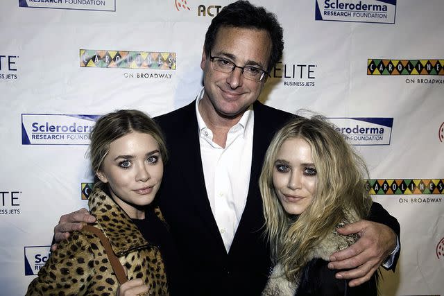 Shawn Ehlers/WireImage Mary Kate Olsen; Bob Saget; Ashley Olsen