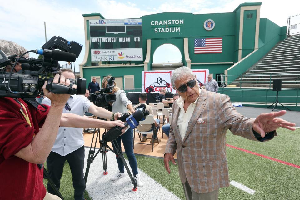 Boxing promoter Jimmy Burchfield announces in May 2021 that Classic Entertainment and Sports will host a boxing card in front of a live audience at Cranston Stadium.