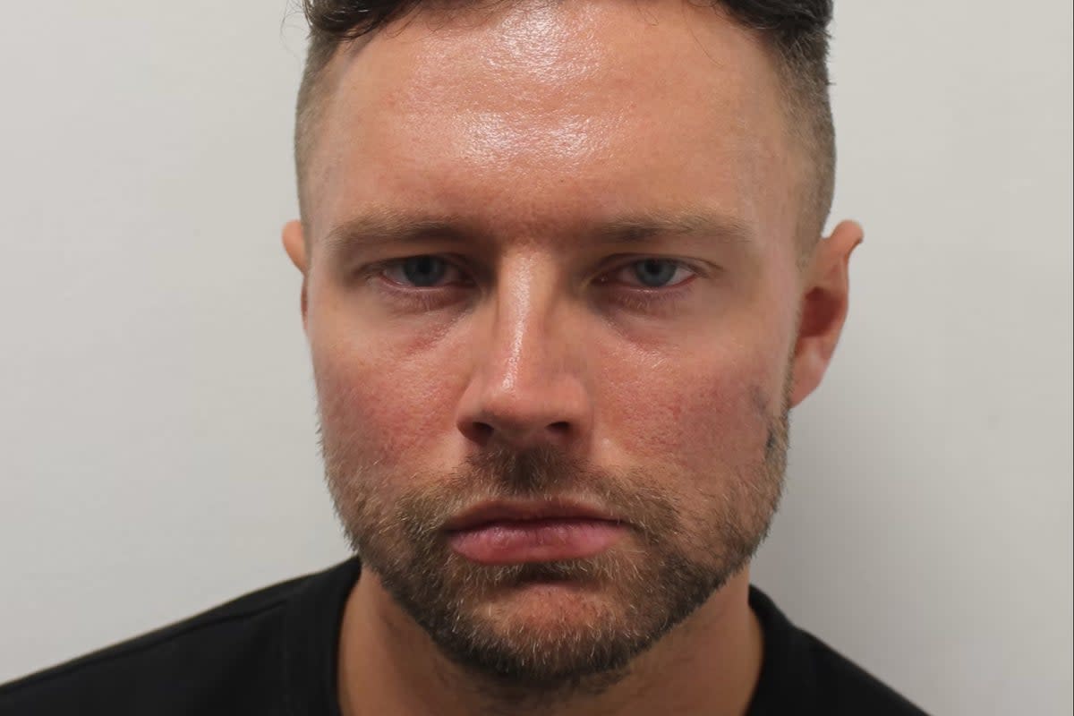 PC Thomas Andrews admitted assaulting a woman in south London while off-duty  (Met Police)