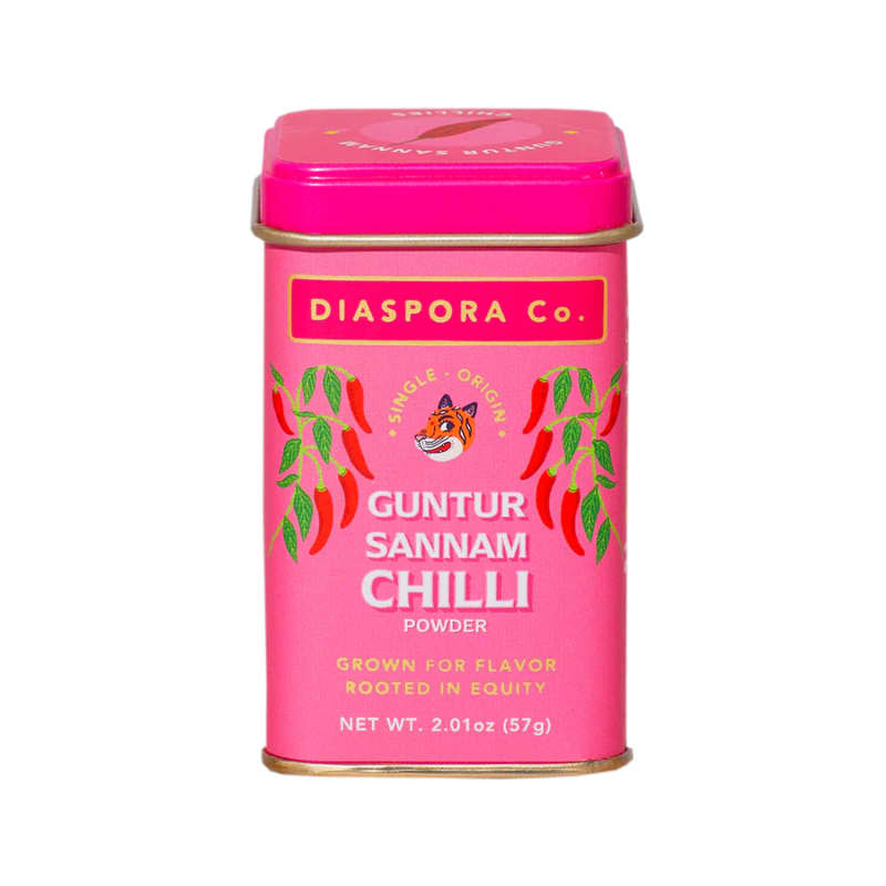 Diaspora Co. Guntur Sannam Chillies in tin