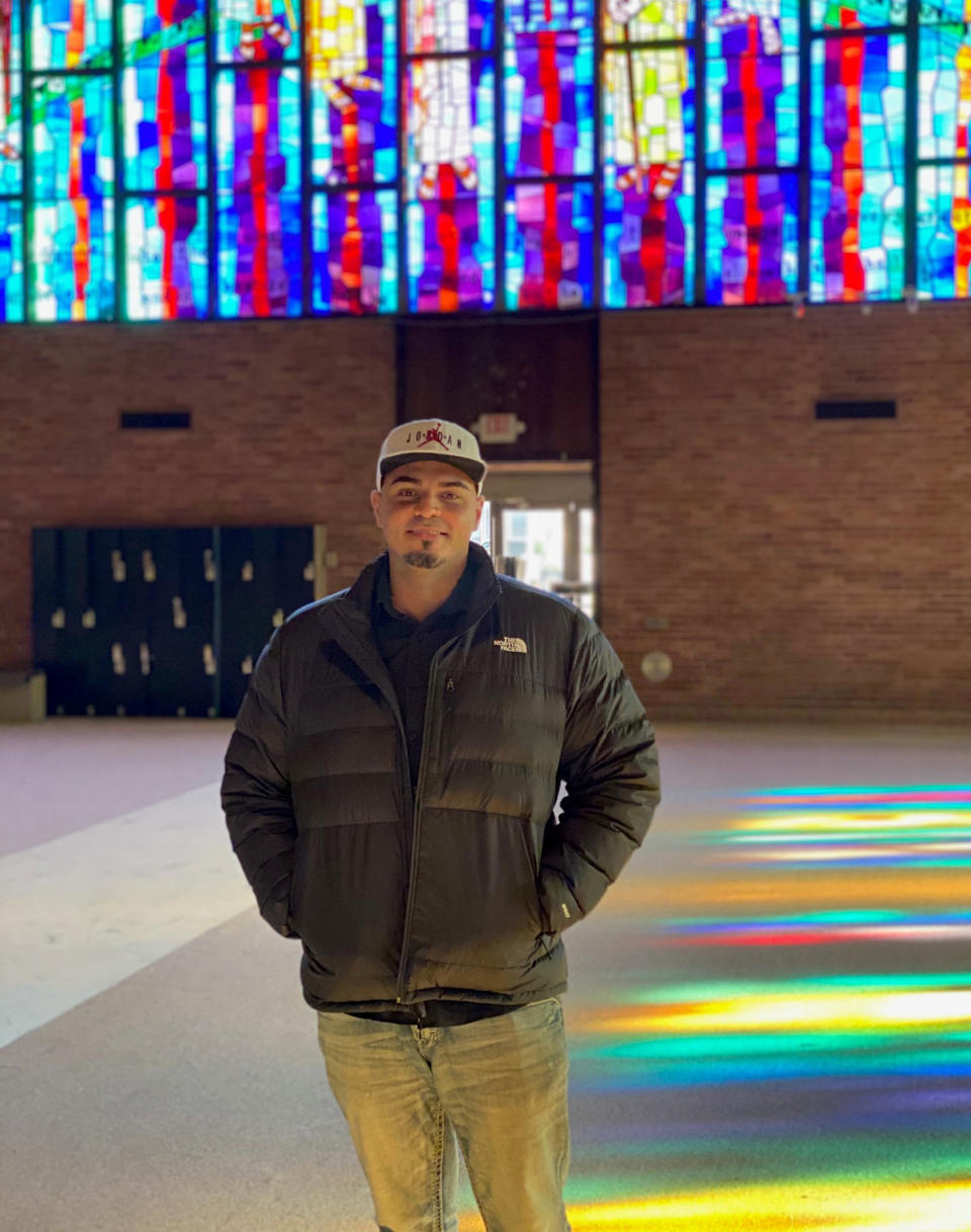 Rabih Darwiche at a HYPE Athletics facility near Dearborn