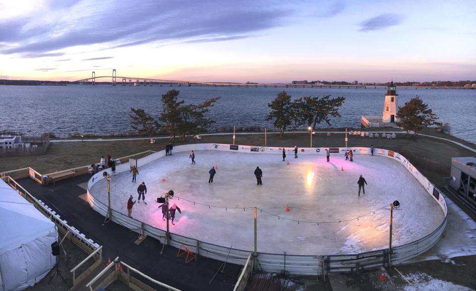 The ice rink at Newport Harbor Island Resort will be closed this winter as the property undergoes renovations.