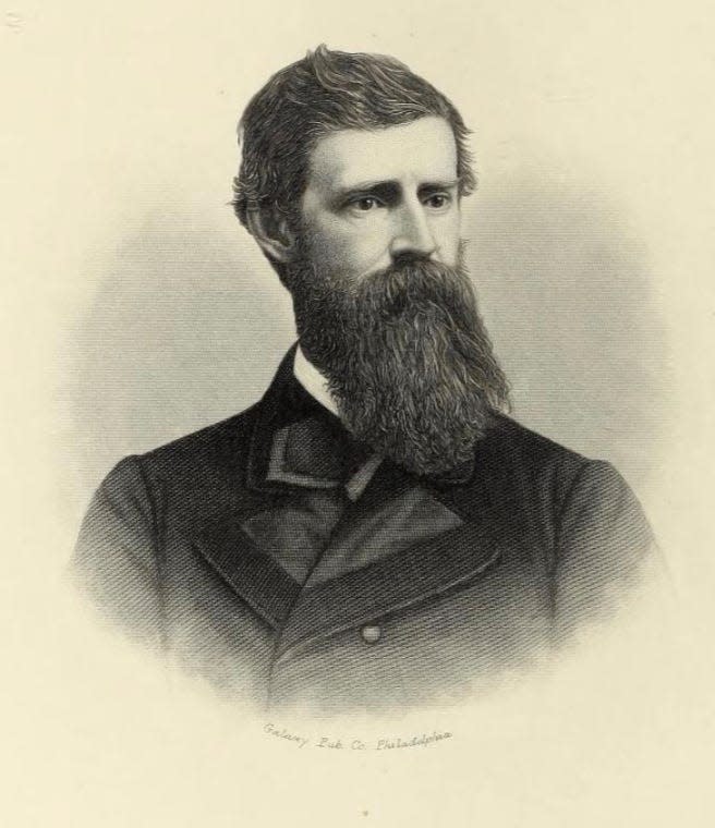 James Keys Wilson was the leading architect in Cincinnati from the 1850s to 1870s, known for his Gothic Revival designs. Picture from “Biographical Encyclopedia of Ohio."