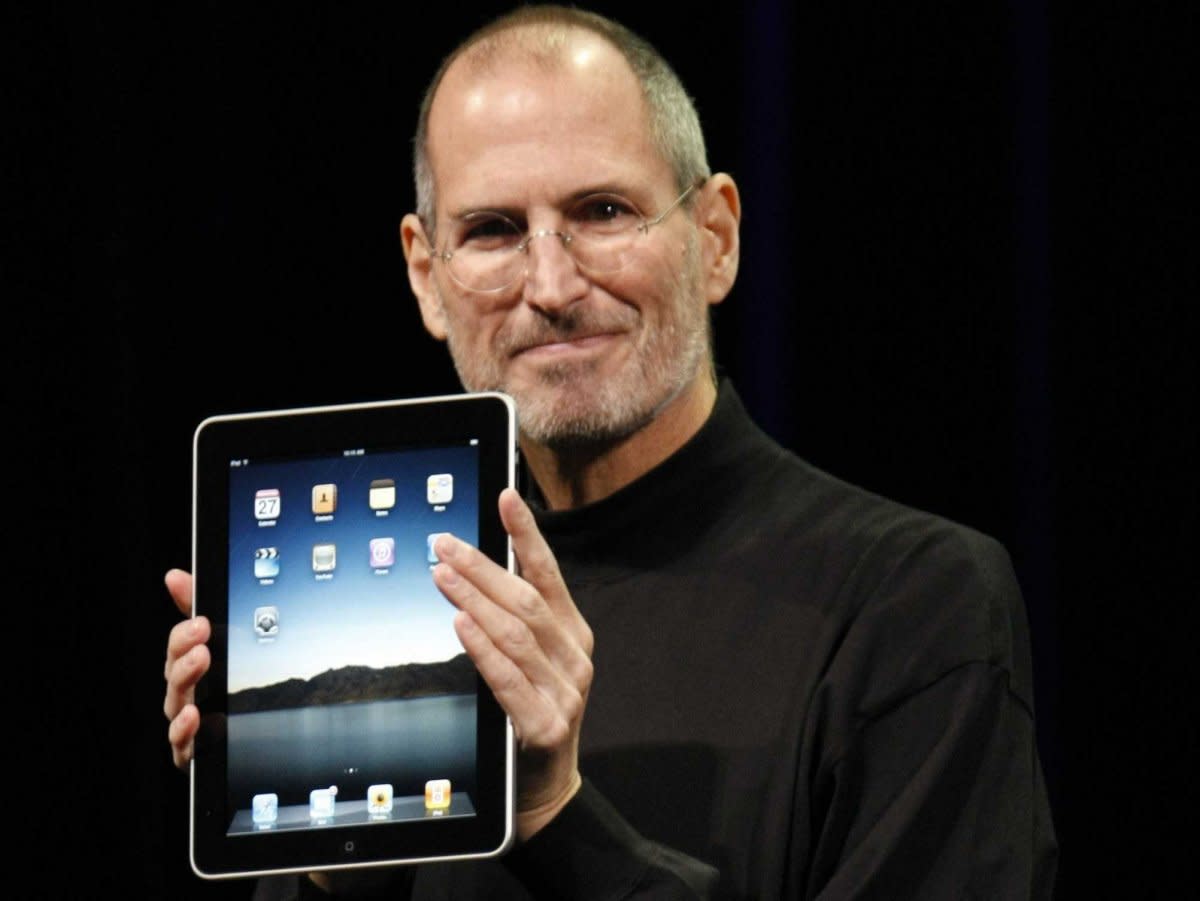 steve jobs ipad