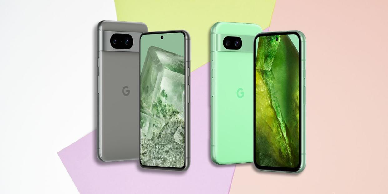 google pixel 8 and pixel 8a phone