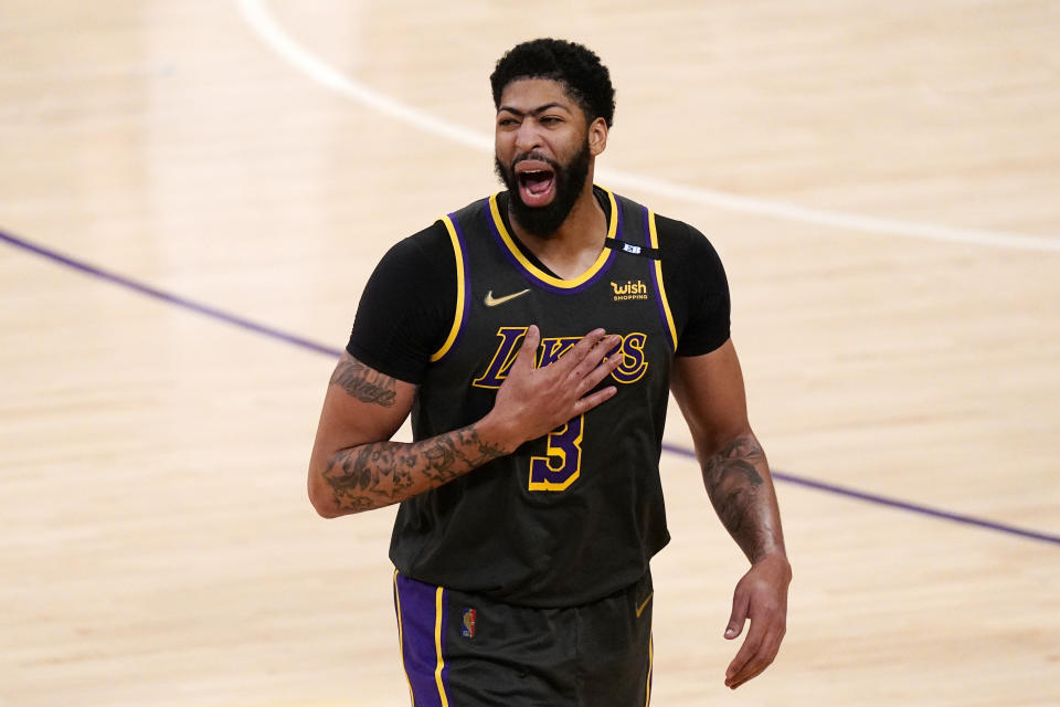 Los Angeles Lakers forward Anthony Davis 