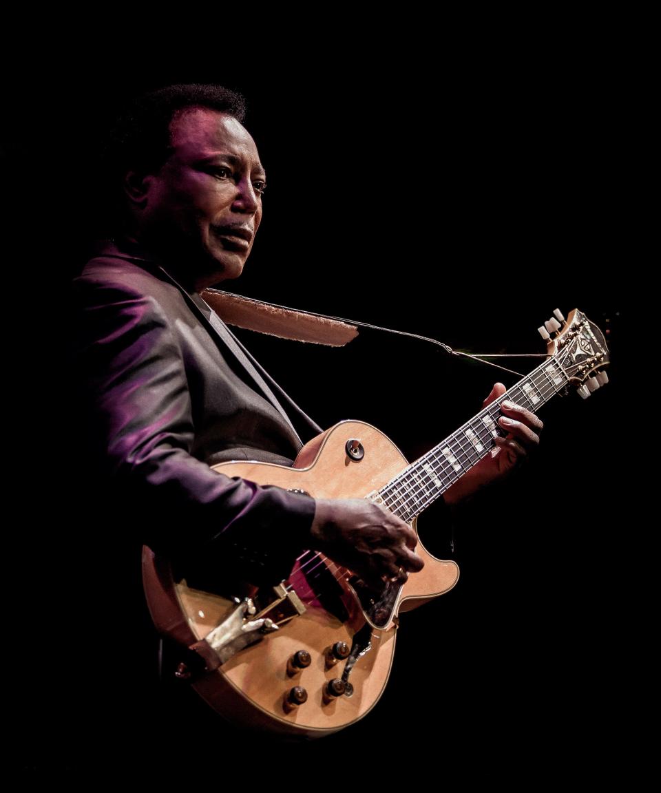 Jazz singer and guitarist George Benson, a 10-time Grammy winner and longtime Englewood resident, will perform Sunday, Aug. 14, on the Seaside Heights beach.