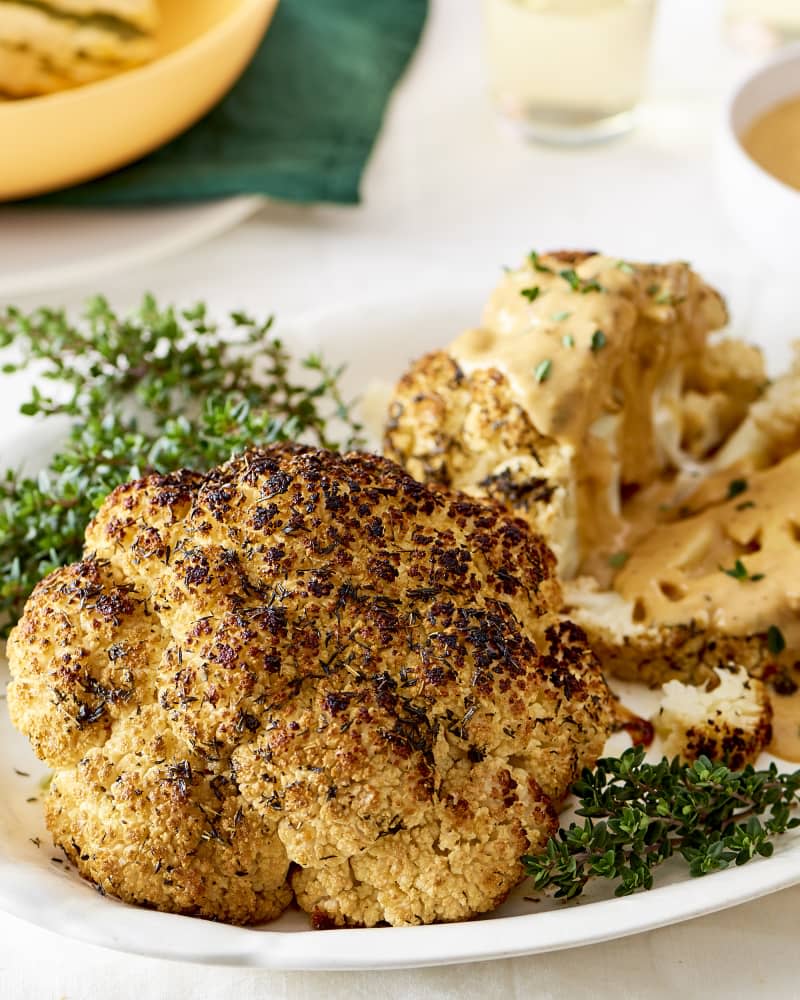 Whole Roasted Cauliflower 