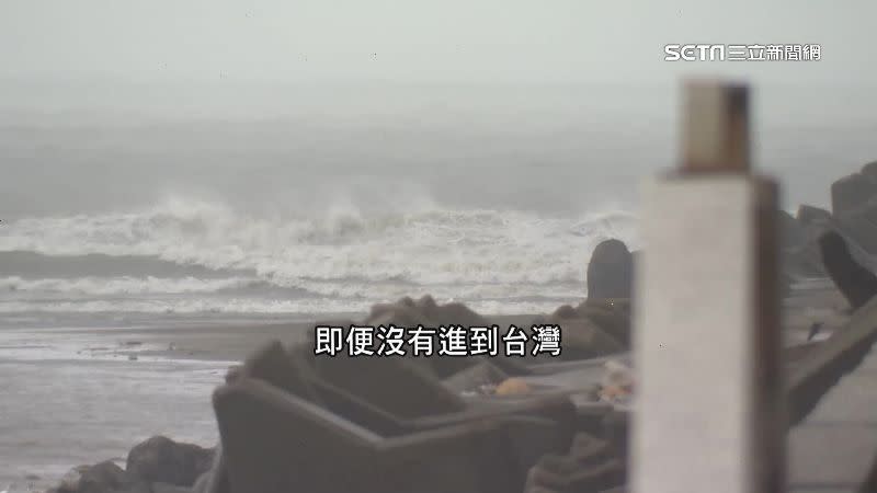 尼莎颱風與東北季風共伴效應，導致北台灣大雨滂沱。