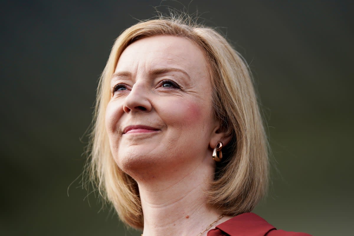 Liz Truss has insisted on tax cuts instead of ‘handouts’ to help families with rising bills (Jacob King/PA) (PA Wire)