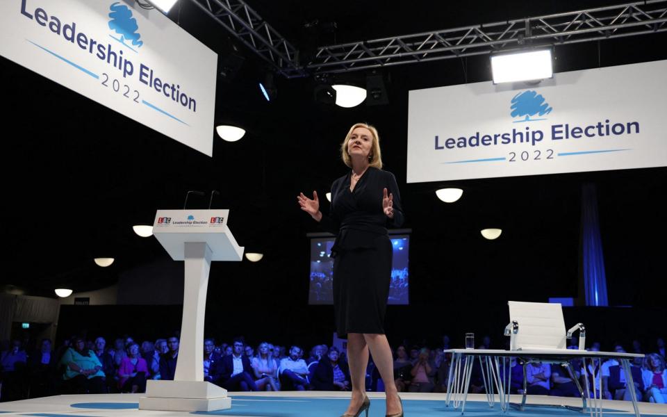 Liz Truss tory leadership - Nigel Roddis/AFP